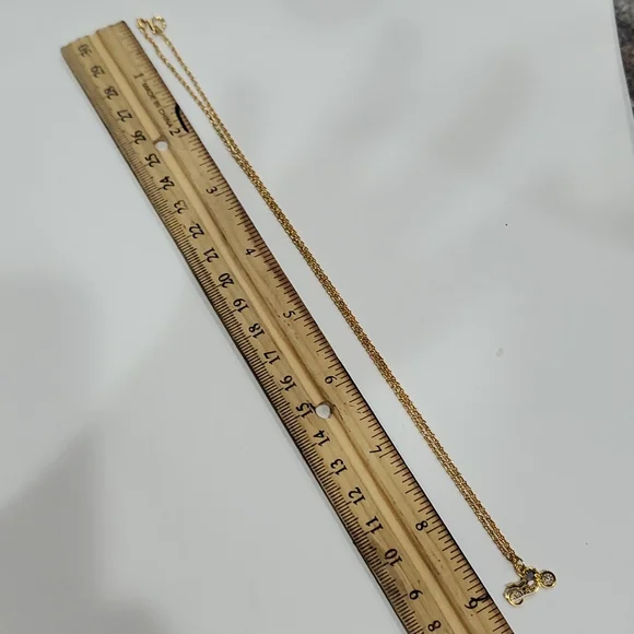 Harley Davidson necklace gold colored 18 inch chain - Picture 2 of 5